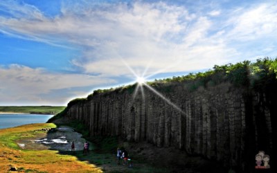 「大菓葉柱狀玄武岩」Blog遊記的精采圖片